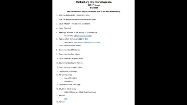 City Council Meeting - 02/05/2024