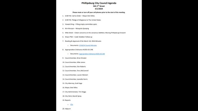 City Council Meeting - 04/01/2024