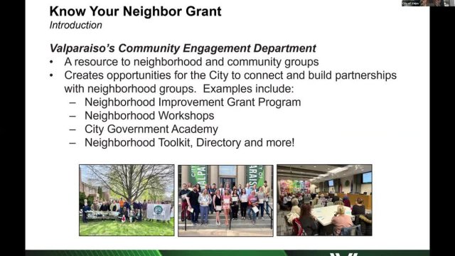 Know Your Neighbor Grant Info Session