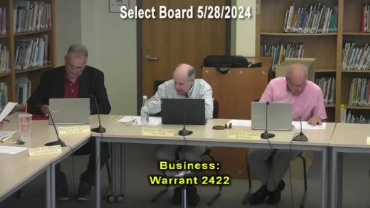 657 - Select Board 05-28-2024