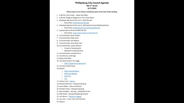 City Council Meeting - 06/17/2024