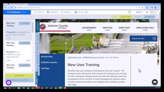 159 - Creating a Page and Documentation