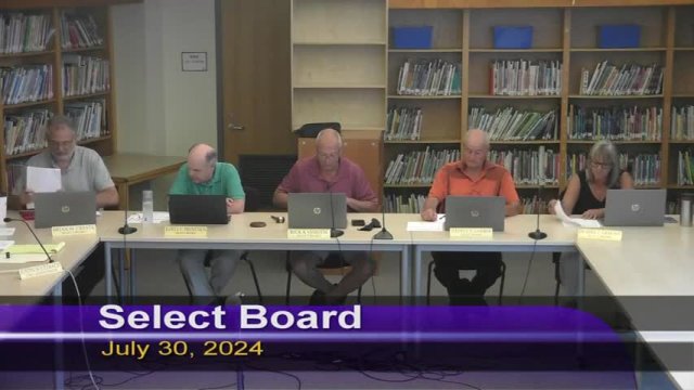 Select Board 07-30-2024