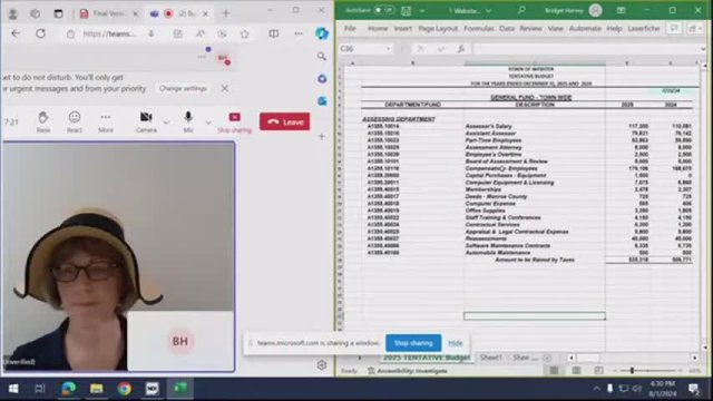 2025 Budget Workshop 1