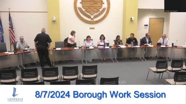 August 7, 2024 Work Session