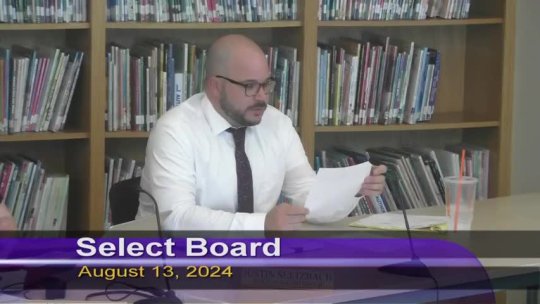 676 - Select Board 08-13-2024