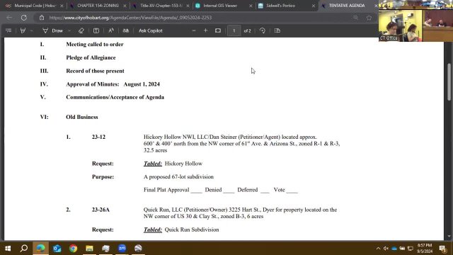Plan Commission 9-5-2024