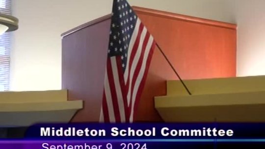 685 - Middleton School Committee 09-09-2024