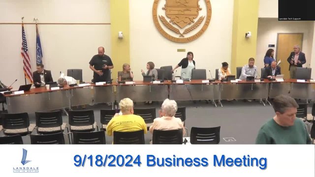 September 18 Business Meeting