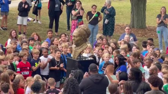 98 - Unveiling of Elizabeth Hamer monument on Sept. 23, 2024