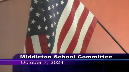 692 - Middleton School Committee 10-07-2024