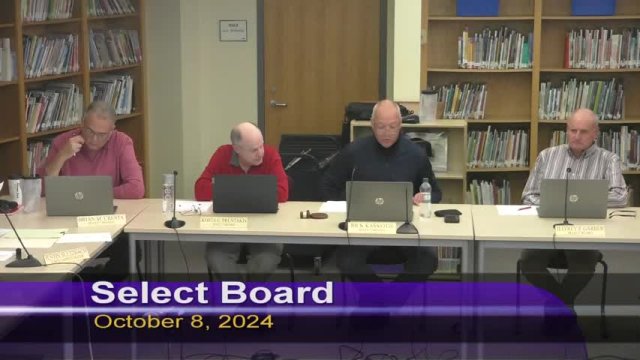 Select Board 10-08-2024