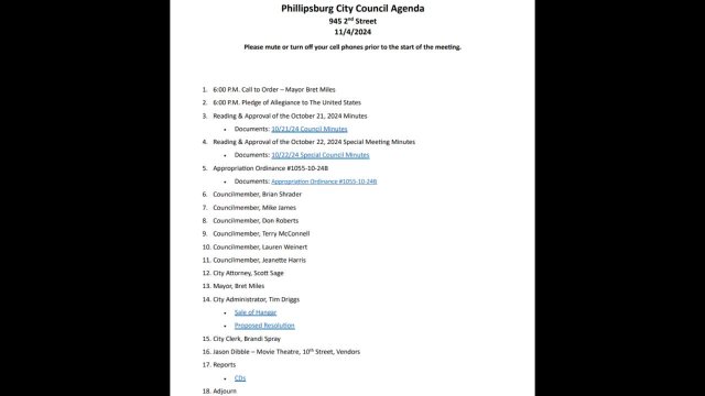 City Council Meeting - 11/04/2024