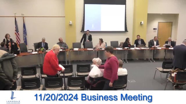 November 20 Business Meeting