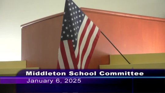 718 - Middleton School Committee 01-06-2025