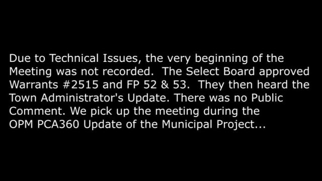 Select Board 01-21-2025