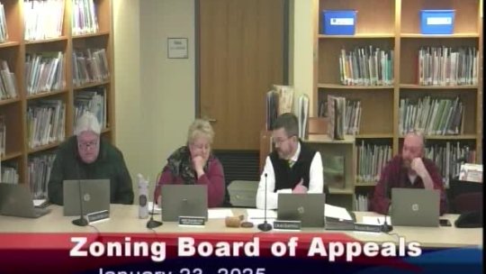 724 - Zoning Board of Appeals 01-23-2025