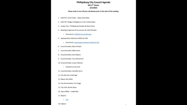 City Council Meeting - 02/03/2025