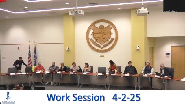 April 2 Work Session 