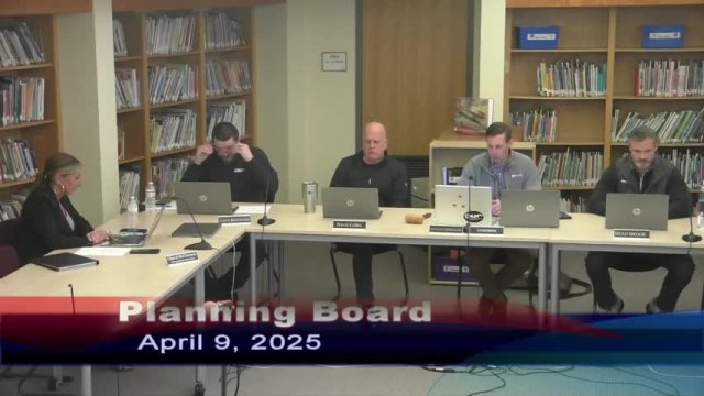 Planning Board 04-09-2025