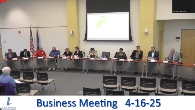 041625 Business Meeting