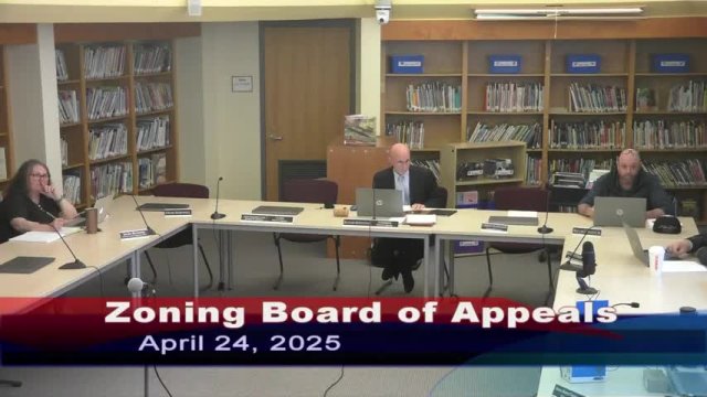 Zoning Board of Appeals 04-24-2025