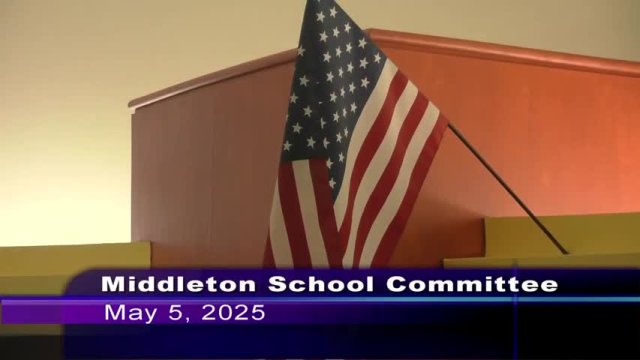 Middleton School Committee 05-05-2025