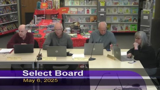 775 - Select Board 05-06-2025