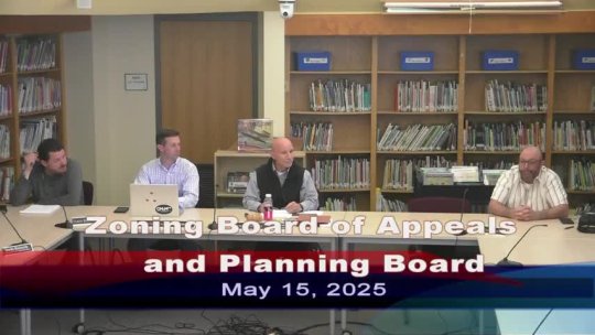 781 - Zoning Board / Planning Board 05-15-2025
