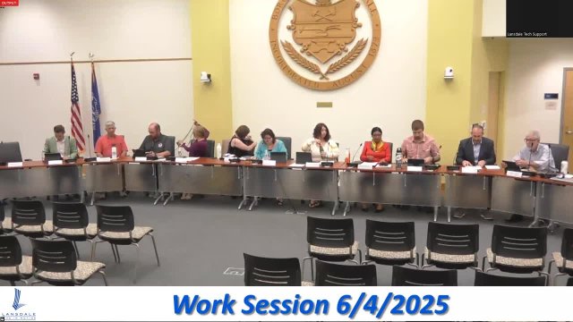 June 4 Work Session