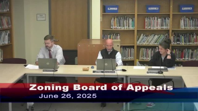 Zoning Board of Appeals 06-26-2025