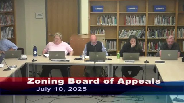 Zoning Board of Appeals 07-10-2025