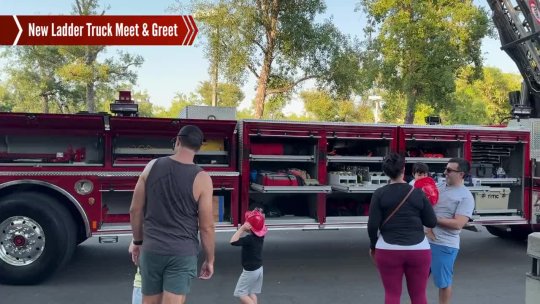 129 - New Ladder Truck Meet - Greet