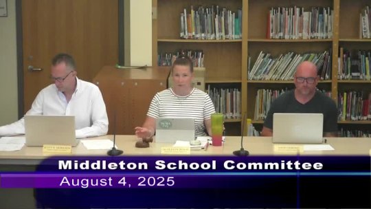 803 - Middleton School Committee 08-04-2025