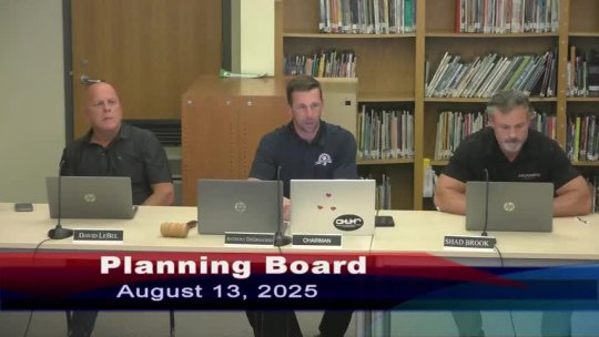 807 - Planning Board 08-13-2025