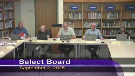 810 - Select Board 09-02-2025