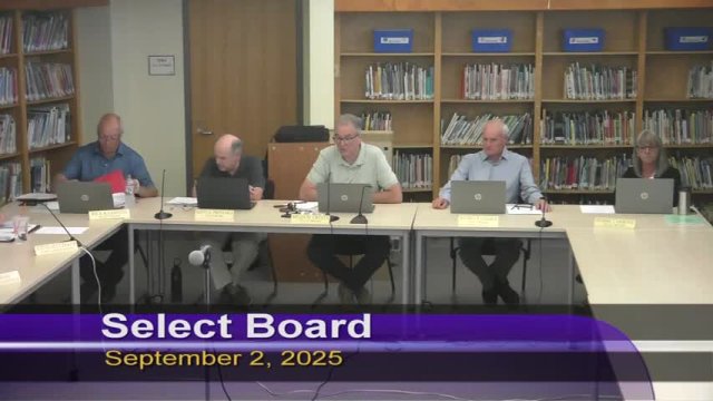 Select Board 09-02-2025
