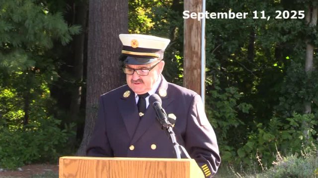 9/11 Ceremony 9-11-2025