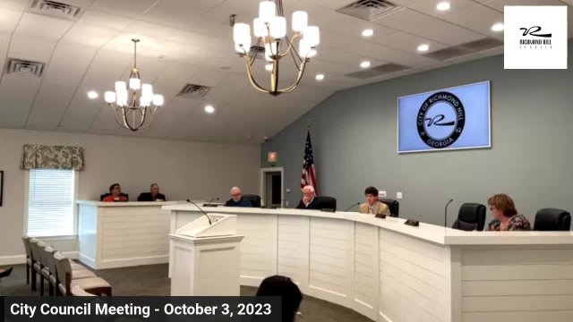October 3, 2023 Council Meeting
