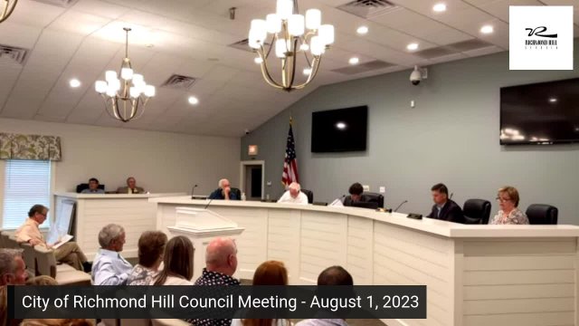 August 1, 2023 Council Meeting