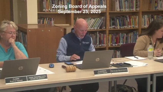 Zoning Board of Appeals 09-25-2025