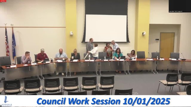 October 1, 2025 Work Session