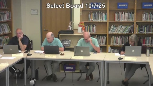 Select Board 10-07-2025