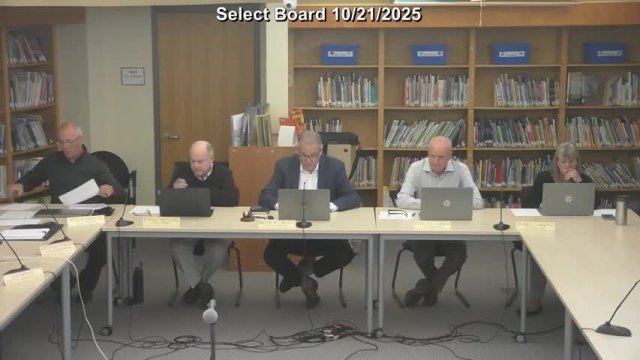 Select Board 10-21-2025