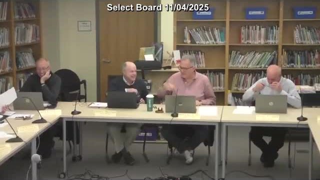 Select Board 11-04-2025