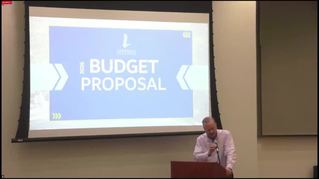2026 Budget Presenation 11.19.2025