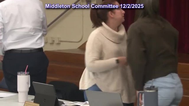 Middleton School Committee 12-02-2025