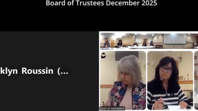 Library Trustees December 2025