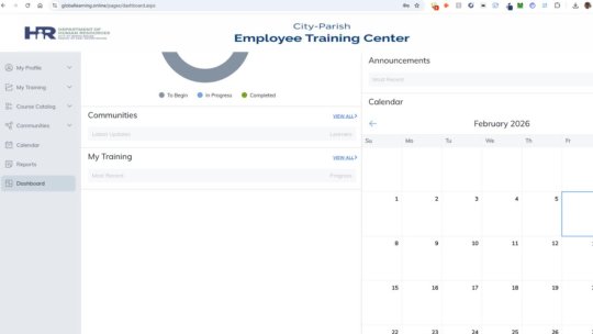 245 - Introduction to the Training Center Dashboard