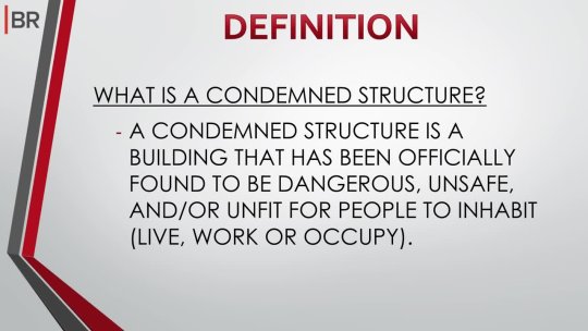 248 - Condemnation Process